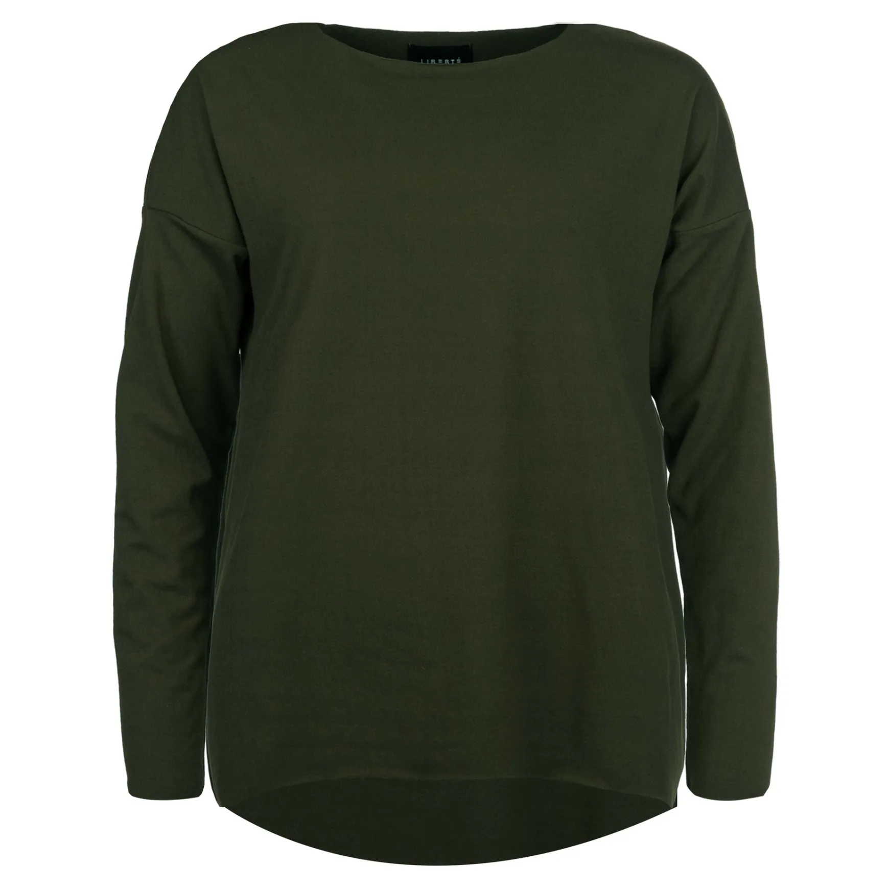alma_ls_top_fleece_dark_a_0.webp Sale Liberté Essentiel Alma Ls Top Fleece Dark Army