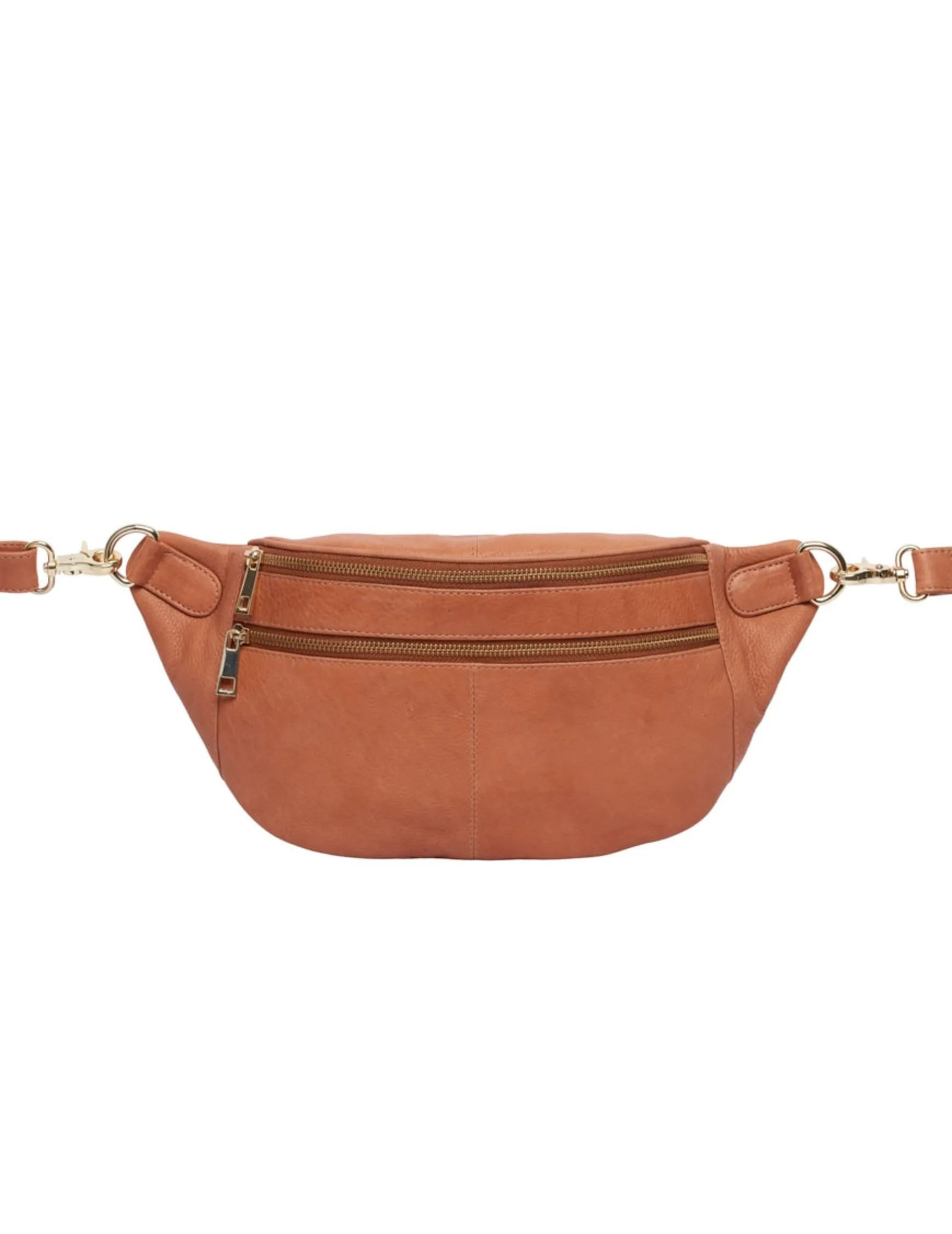 astrid_bumbag_cognac__gol_0.webp Clearance Tim & Simonsen Astrid Bumbag Cognac / Gold