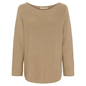Shop Marta du Chateau 5001 Aw Knit Mdcdagmar Light Camel 8617