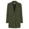 Discount Marta du Chateau 4926 Blazer Aw Military