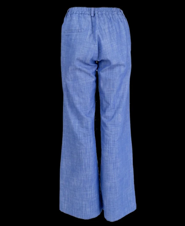Best Black Colour Box Light Denim Pant Lt. Blue
