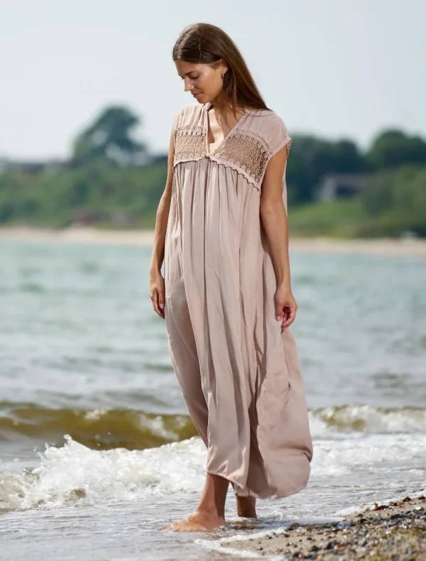 Fashion marta du chateau 5835 Dress Mdckatrine Mandorla Cold Wash