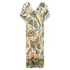 Clearance marta du chateau 5830 Dress Military