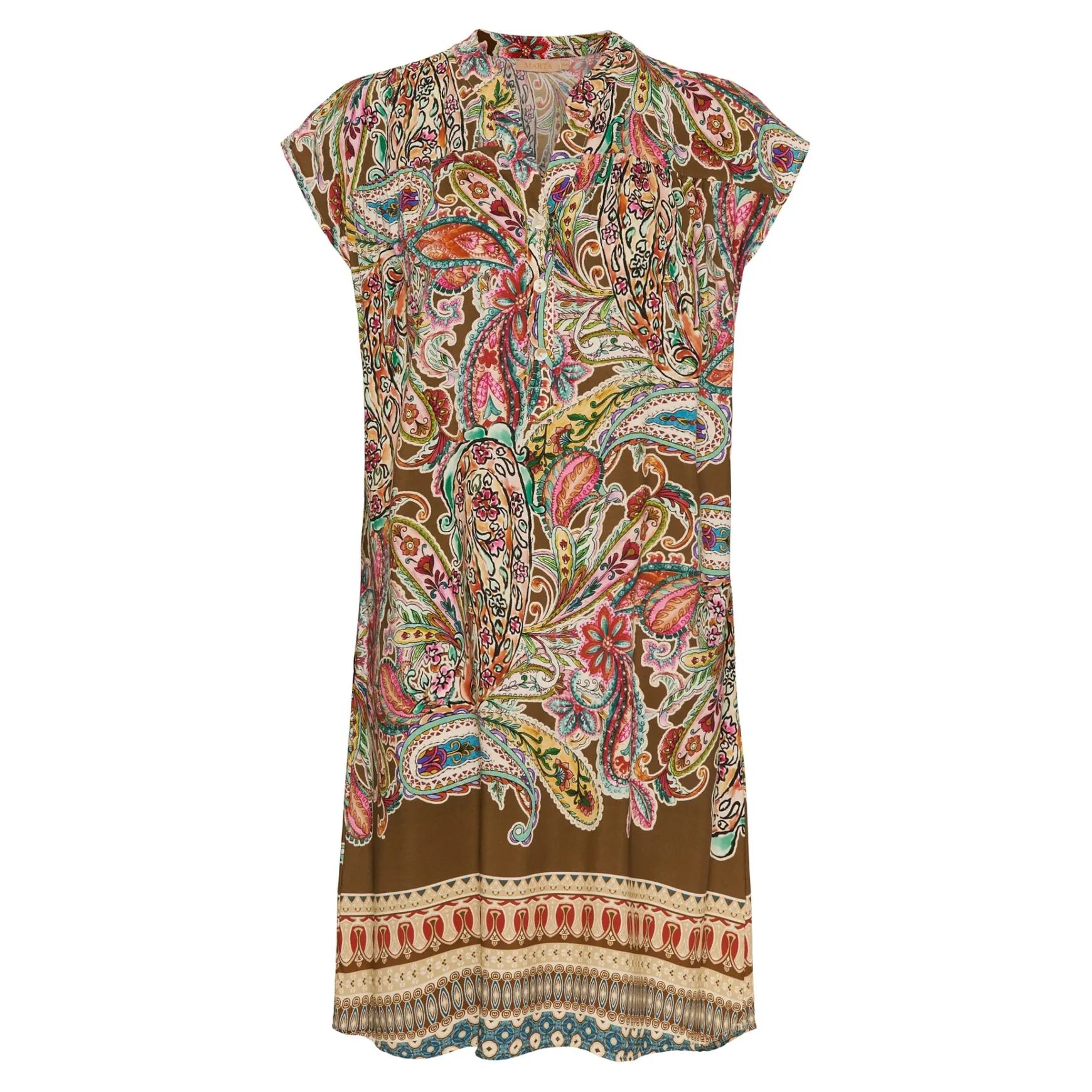 dress_tabacco__0.webp Best marta du chateau 5269 Dress Tabacco 6364