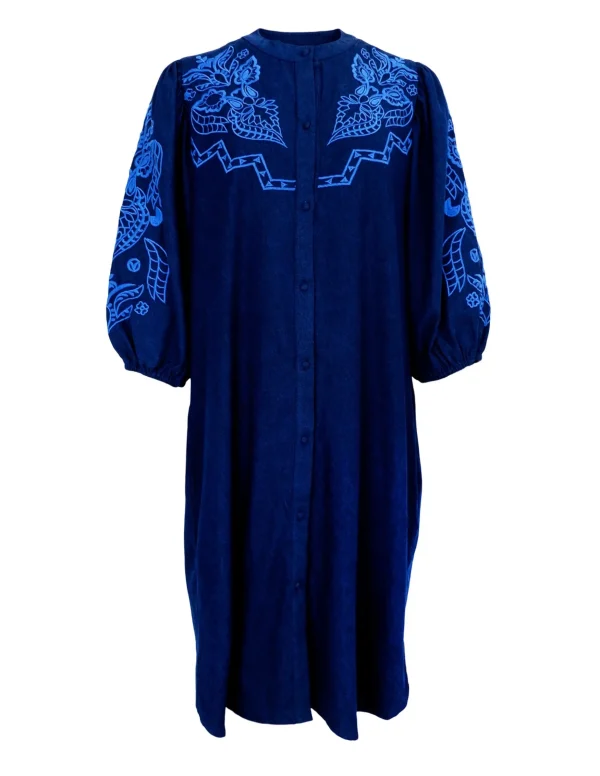 Fashion Black Colour Fiona Tunic Denim Dress