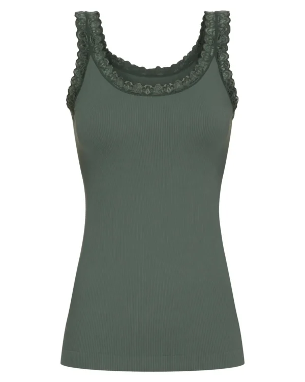 Flash Sale Tim & Simonsen Frida Rib Top Oliva