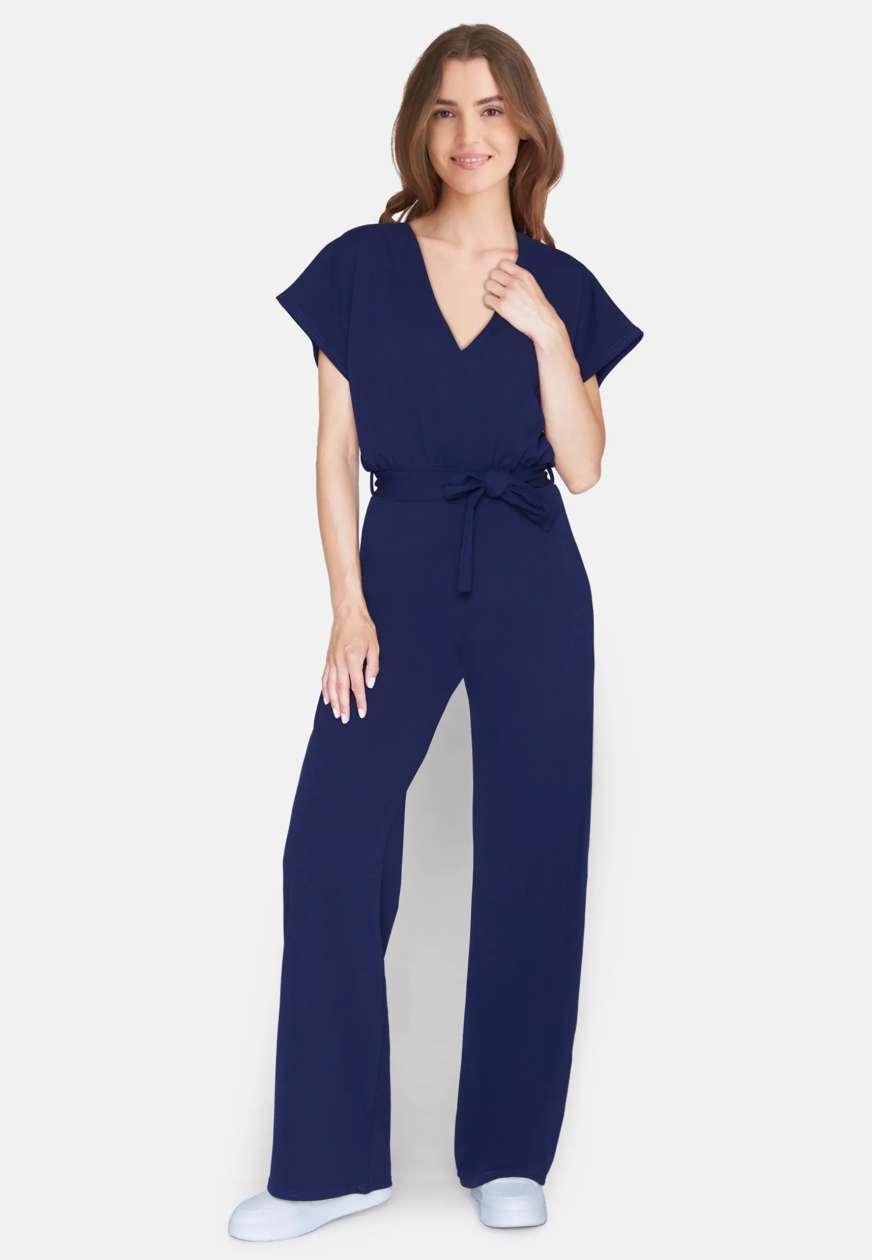 girl_jumpsuit_v_navy_0.webp Discount Sisters Point Girl Jumpsuit V Navy