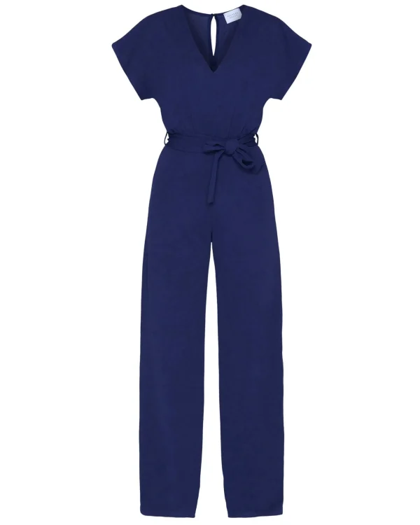 Discount Sisters Point Girl Jumpsuit V Navy
