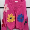 Flash Sale Gown Isa Cardigan Med Handlavet Blomster Pink