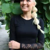Cheap Liberté Essentiel Isa Ls Lace Sleeve Blouse Flower Lace