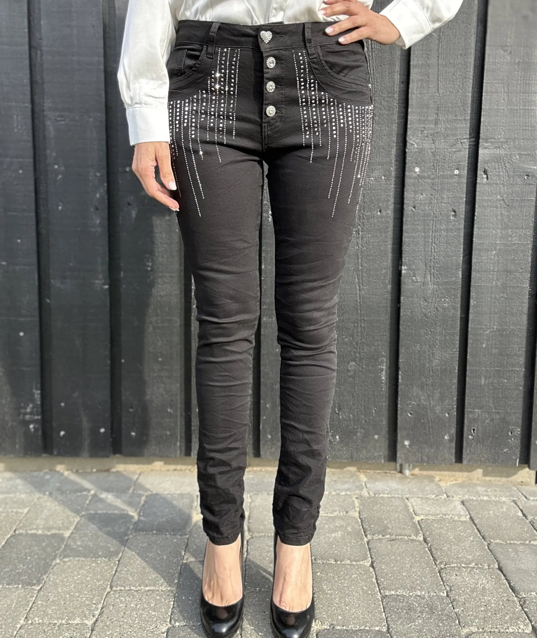 jewelly_jeans__black_glit_0.webp Fashion Jewelly jeans 2594-1 Black Glitter Edition