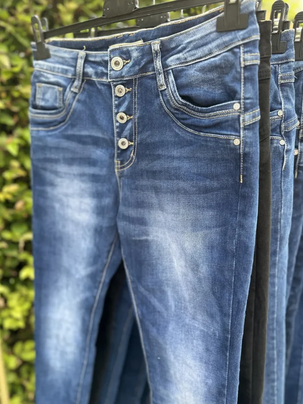 Clearance Jewelly jeans 22200 Mid Blue Wash