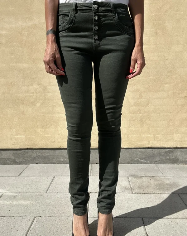 Fashion Jewelly jeans 2563-4 Simili Army