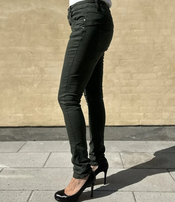 Fashion Jewelly jeans 2563-4 Simili Army