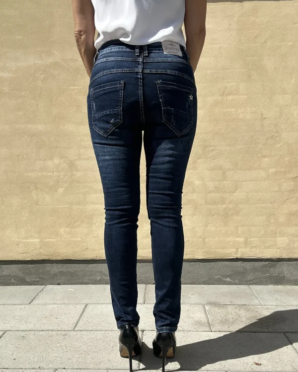 Outlet Jewelly jeans 2503 Simili Dark Blue Trash