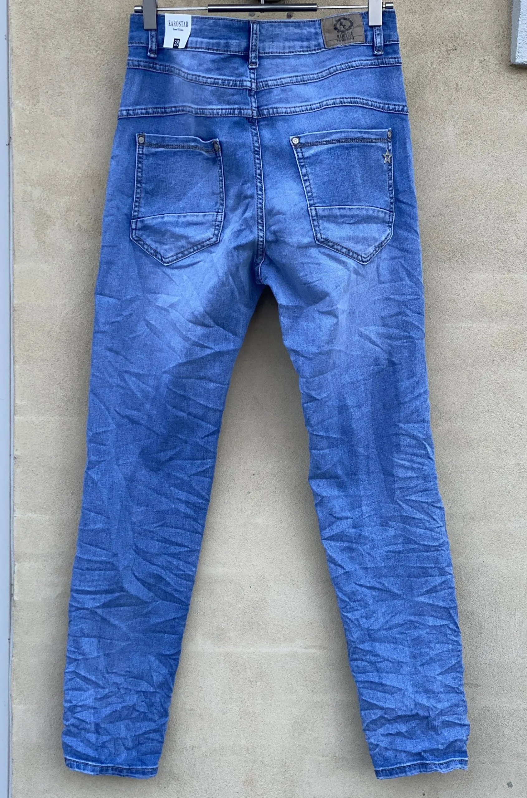 k_zip_jeans_blue_denim_2.webp Best Sale Karostar K8822 Zip Jeans Blue Denim