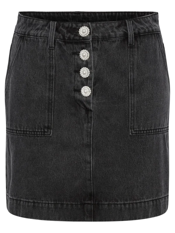 Cheap YAS Karina Hw Denim Skirt