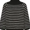 Flash Sale Marta du Chateau 23427 Knit Mdcsaga Black/White