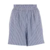Cheap Continue Lis Shorts Small Stripe Blue/White