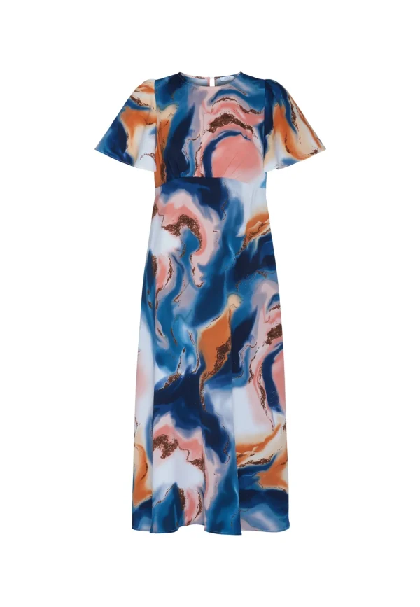 Flash Sale Love & Divine Love1000-4 Dress Blue Marble