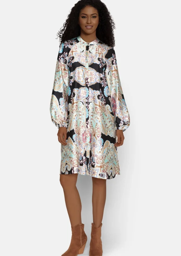 Cheap Love & Divine Love1048 Dress Mint Paisley