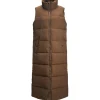 Best lululia Lulu Extra Long Puffer Vest Demitasse