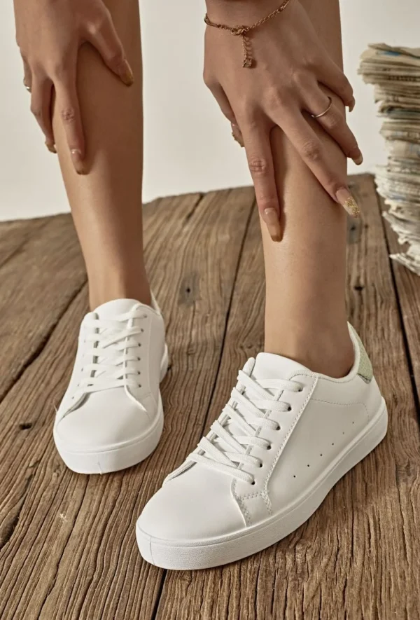 Best Sale * Luna Sneakers 8910 White/Light Green