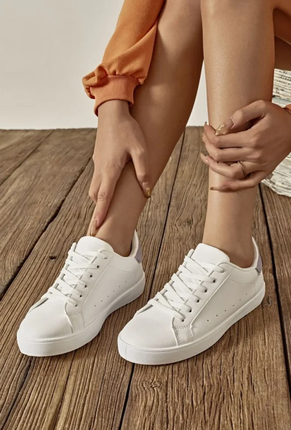Best Sale * Luna Sneakers 8910 White/Violet