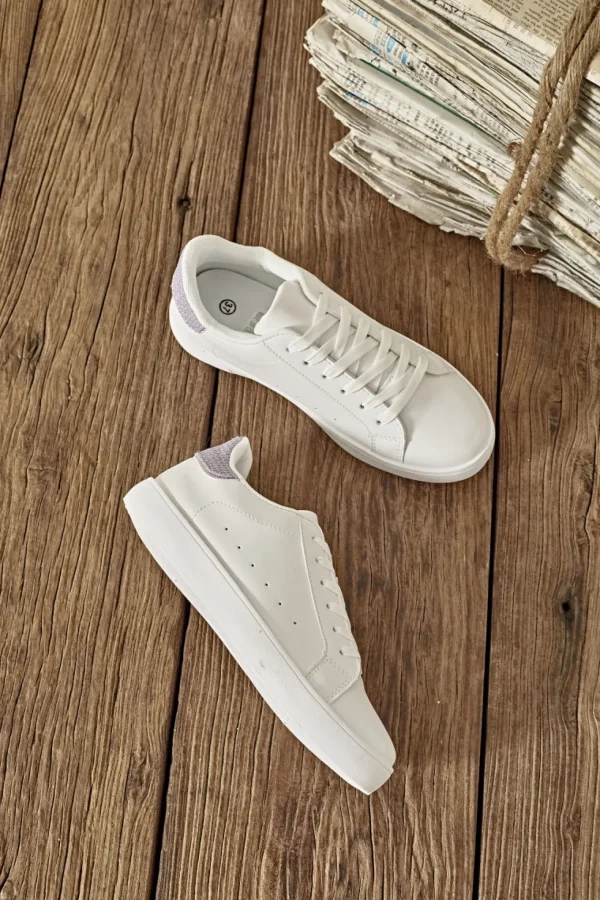 Best Sale * Luna Sneakers 8910 White/Violet