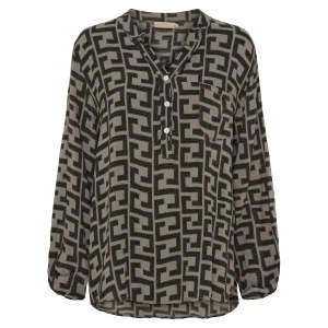 Shop Marta du Chateau 8500 Mdc Ronja Shirt Aw Grey4