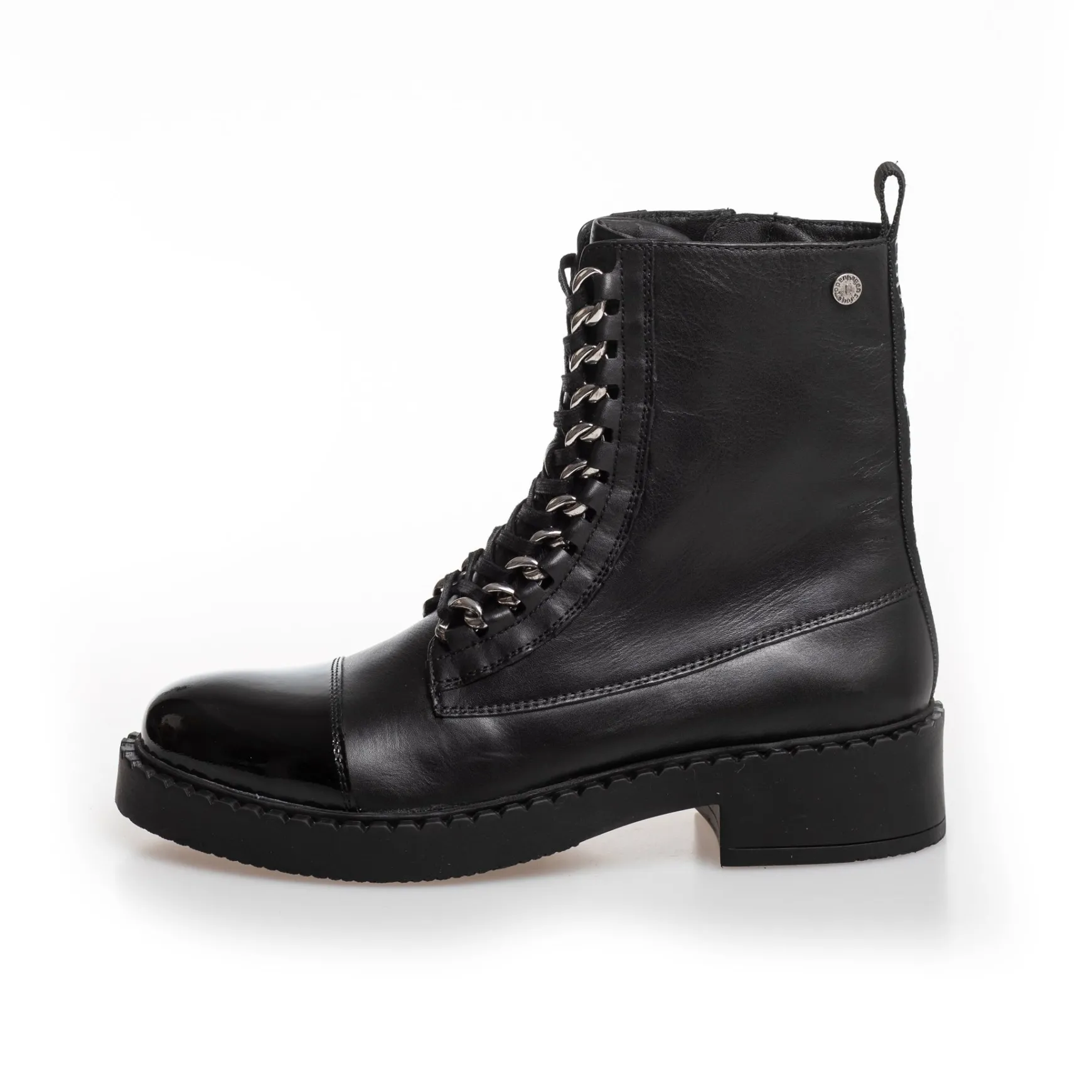 new_rock_patent_blacksilv_1.webp Best Copenhagen Shoes New Rock Patent Black/Silver