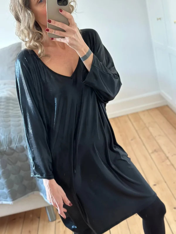 Hot Boho Love Party Kjole Med Shine Black