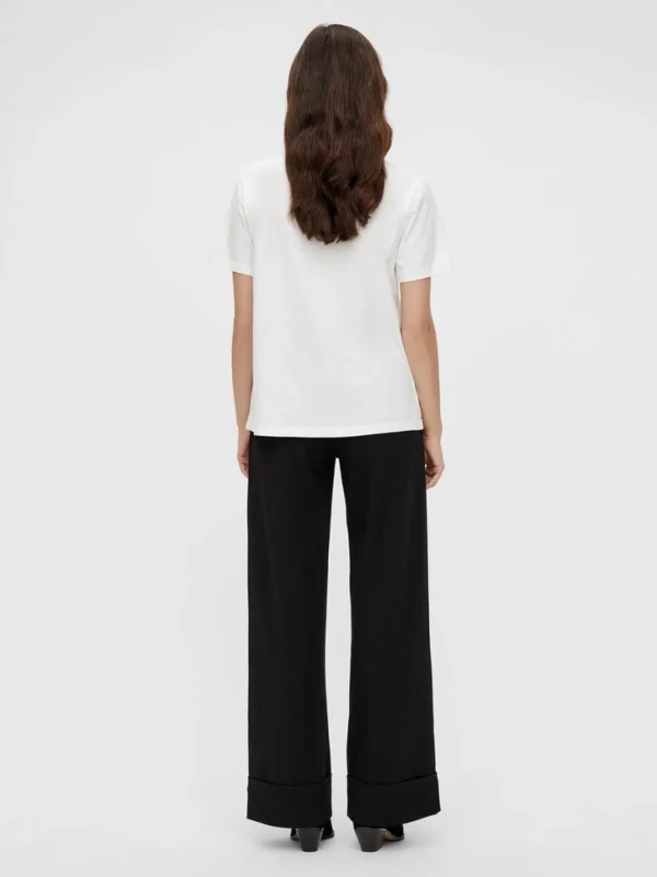 Online YAS Sarita Ss O-Neck T-Shirt White