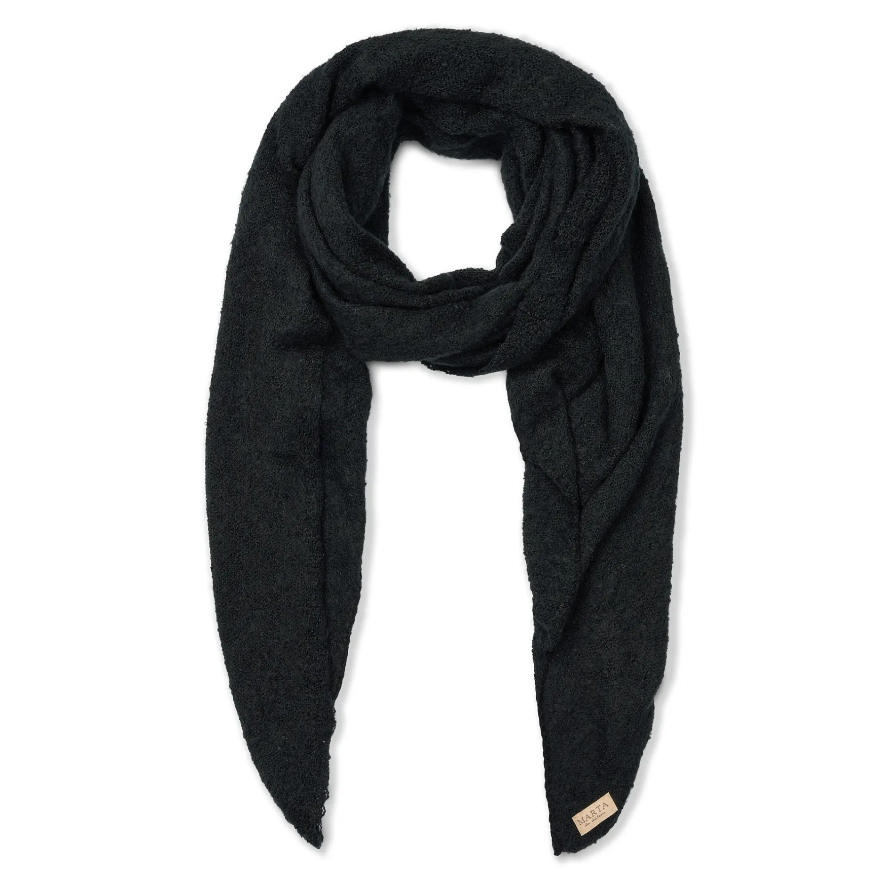 scarf_black_0.webp Best marta du chateau 194007 Scarf Black