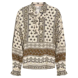 Shop Marta du Chateau 5891 Shirt Mdcaya Nero 1733