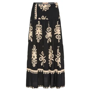 Outlet marta du chateau 5201 Skirt Black 761