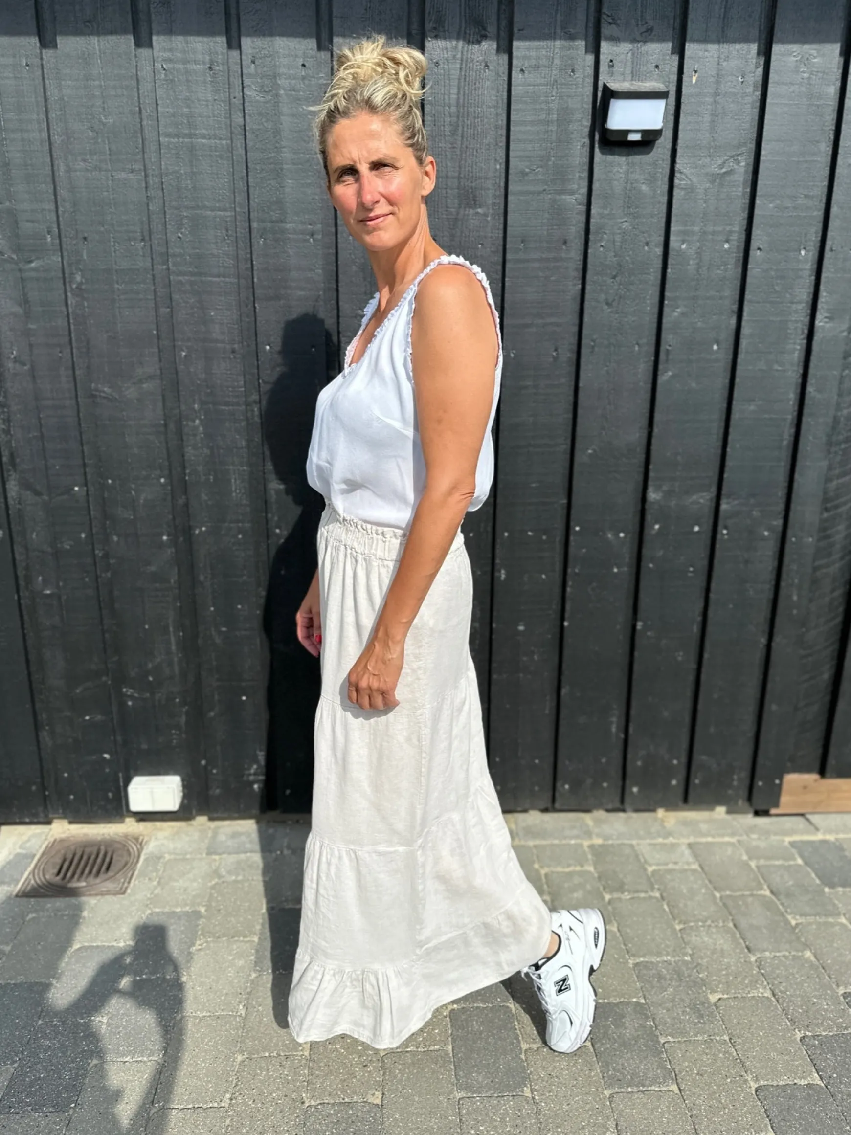 skirt_mdcfeline_sabbia_1.webp Discount marta du chateau 7389 Skirt Mdcfeline Sabbia