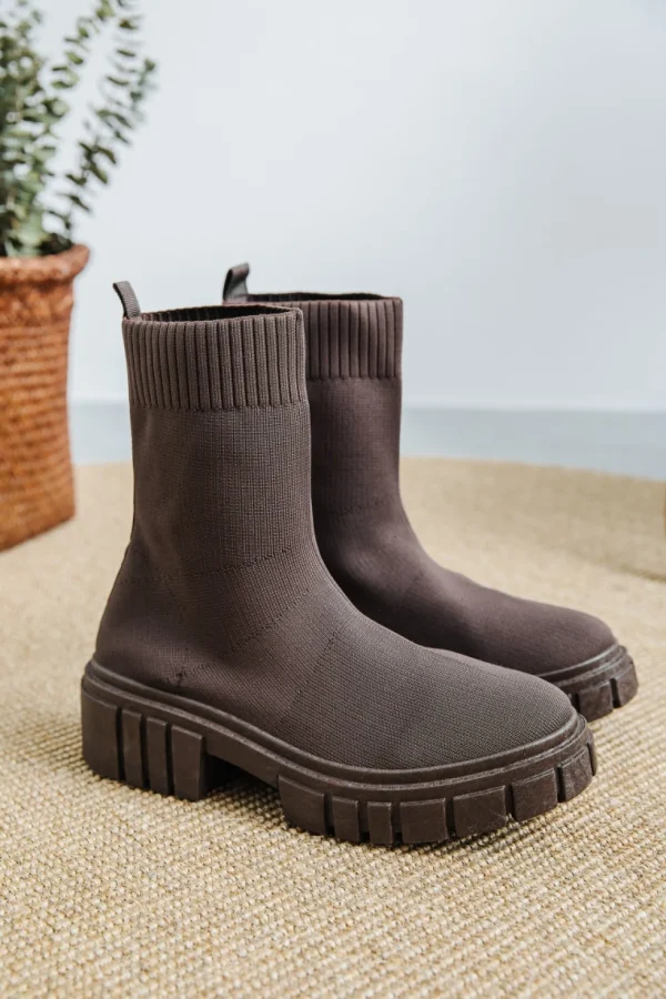 Hot * 9850 Soft Stovle Brown