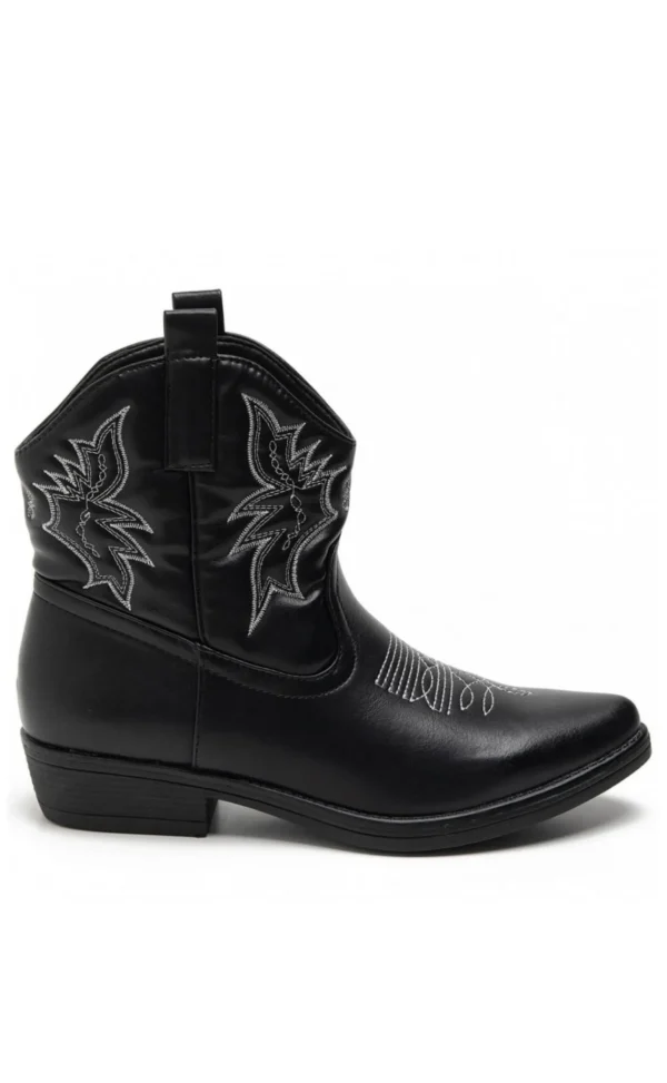 New  Susan Short Boot 9591A Black