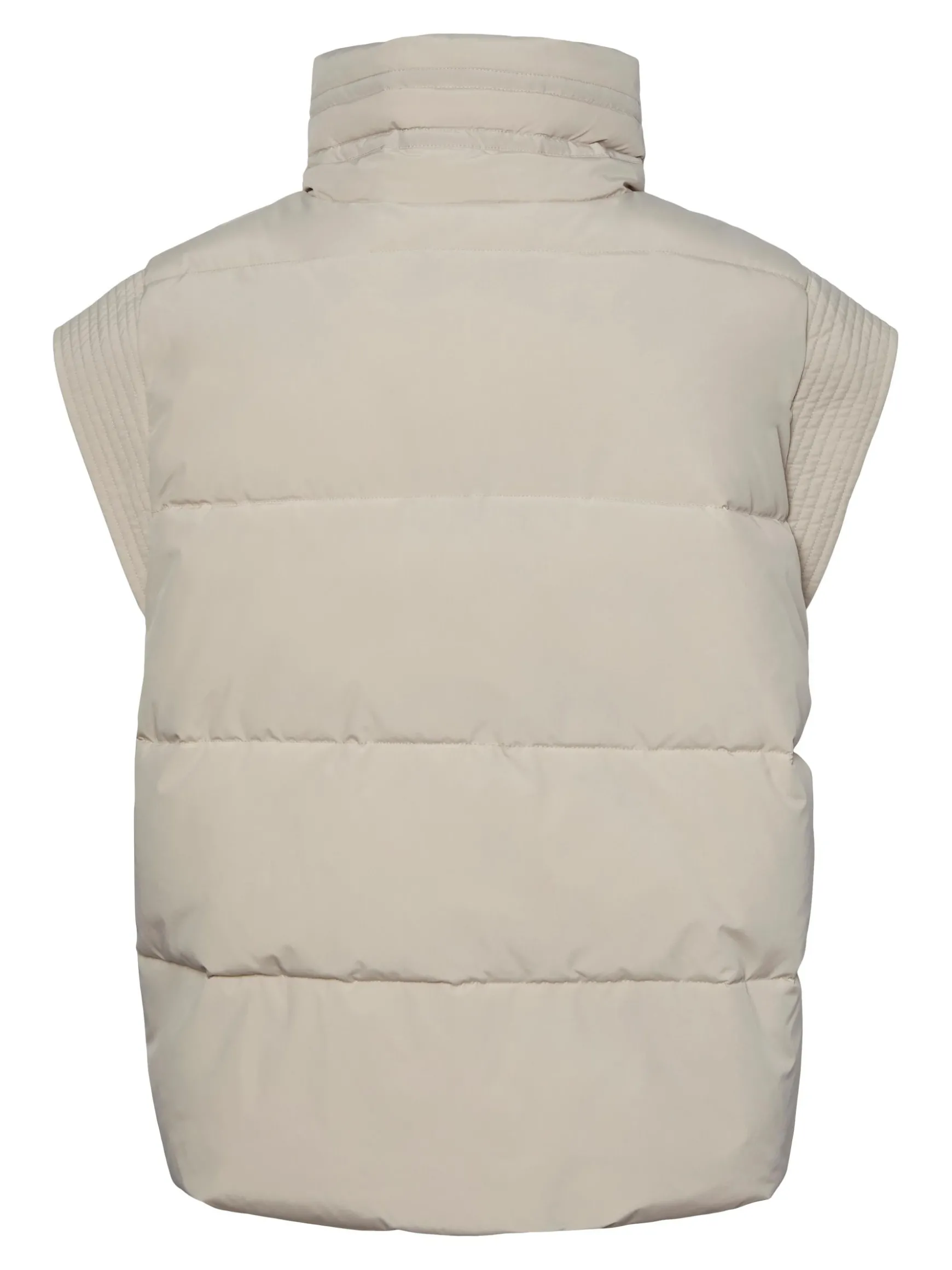 thello_down_mix_gilet_bei_1.webp Store YAS Thello Down Mix Gilet Beige