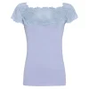 Outlet marta du chateau 6217 Top Celeste