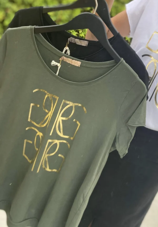 Outlet marta du chateau 1535 T-Shirt Mdcmarie Aw Military