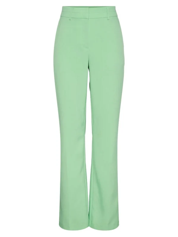 Sale YAS Bluris Mw Flared Pant Summergreen