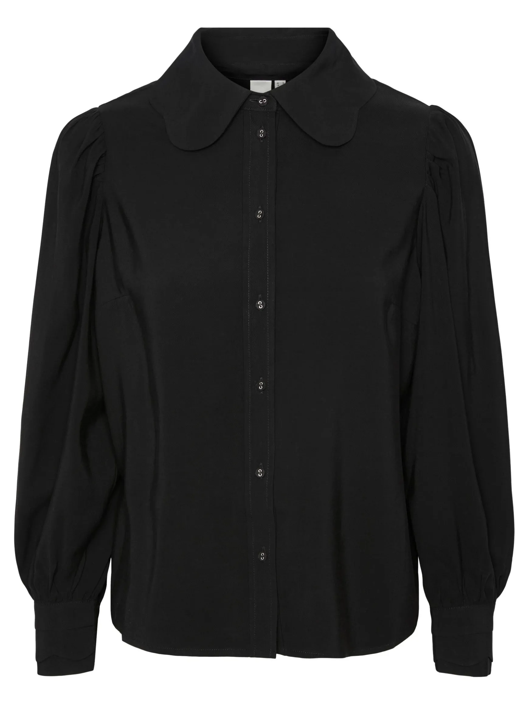 yas_scallo_ls_shirt_black_0.webp Store YAS Scallo Ls Shirt Black
