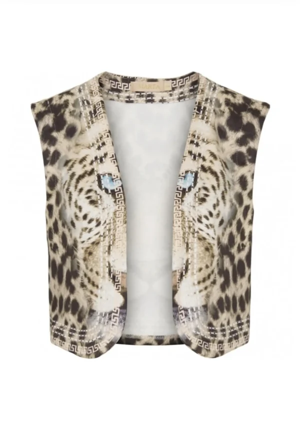 Cheap marta du chateau 890158Yg Vest Mdcsara Beige/Black